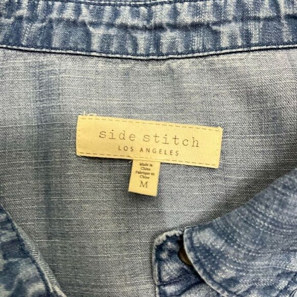 SIDE STITCH 100% Lyocell Long Sleeve Shirt - Picture 4 of 5